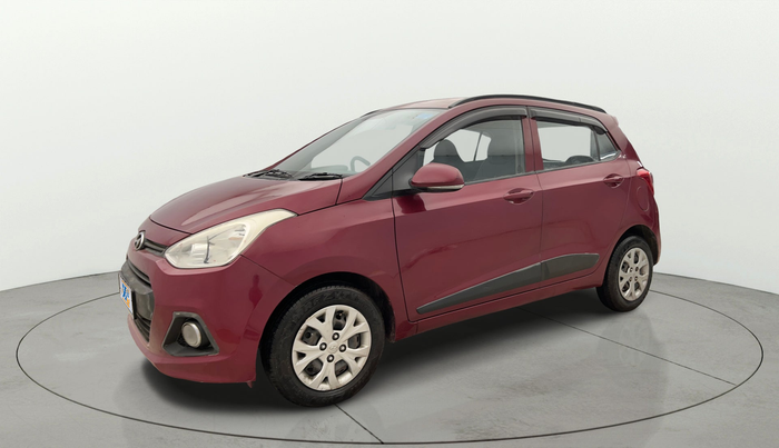 2015 Hyundai Grand i10 SPORTZ 1.2 KAPPA VTVT, Petrol, Manual, 41,028 km, Left Front Diagonal