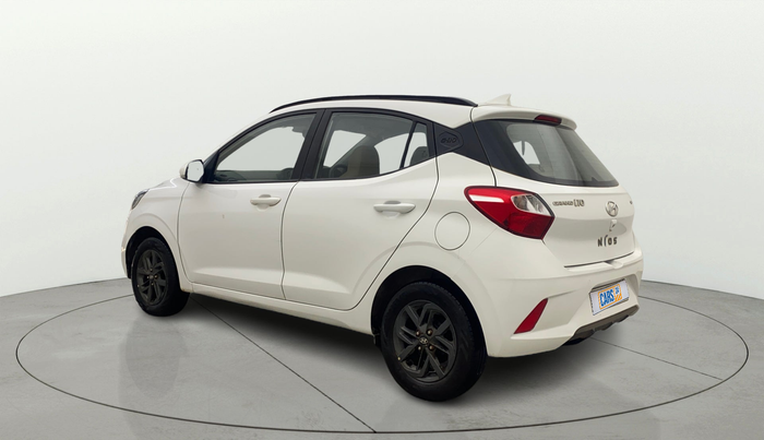 2020 Hyundai GRAND I10 NIOS SPORTZ AMT 1.2 KAPPA VTVT, Petrol, Automatic, 41,712 km, Left Back Diagonal