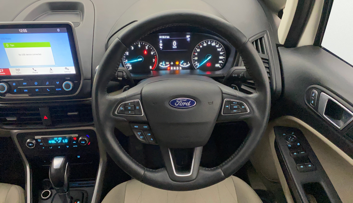 2021 Ford Ecosport TITANIUM + 1.5L PETROL AT, Petrol, Automatic, 35,117 km, Steering Wheel Close Up