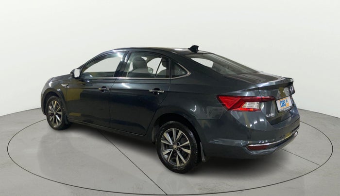 2022 Skoda SLAVIA STYLE 1.0L TSI AT, Petrol, Automatic, 39,763 km, Left Back Diagonal