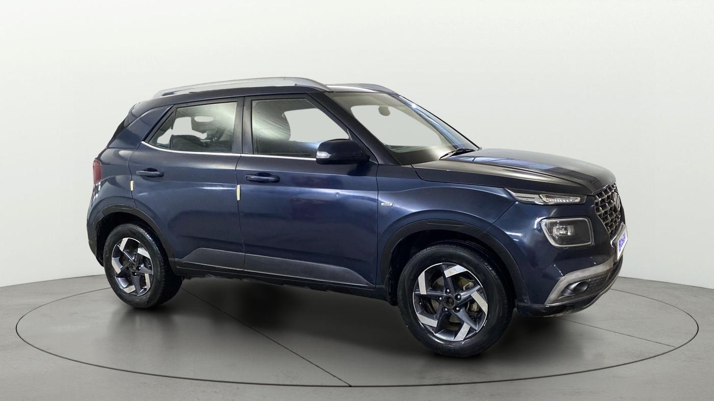 2020 Hyundai VENUE SX 1.0 TURBO IMT, Petrol, Manual, 1,19,424 km, Right Front Diagonal