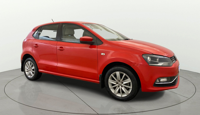 2014 Volkswagen Polo HIGHLINE1.2L, Petrol, Manual, 58,923 km, Right Front Diagonal