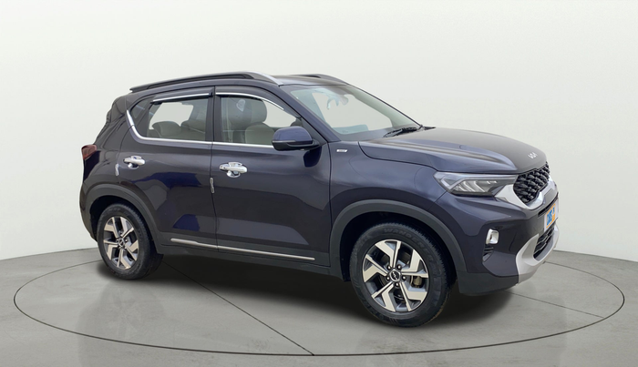 2023 KIA SONET HTX 1.5 DIESEL IMT, Diesel, Manual, 28,079 km, Right Front Diagonal