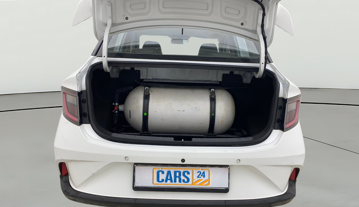 2022 Hyundai AURA S 1.2 CNG, CNG, Manual, 91,342 km, Boot Open Zoomed View