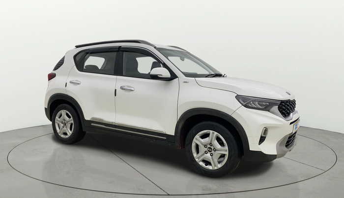 2021 KIA SONET HTX 1.0 IMT, Petrol, Manual, 39,789 km, Right Front Diagonal