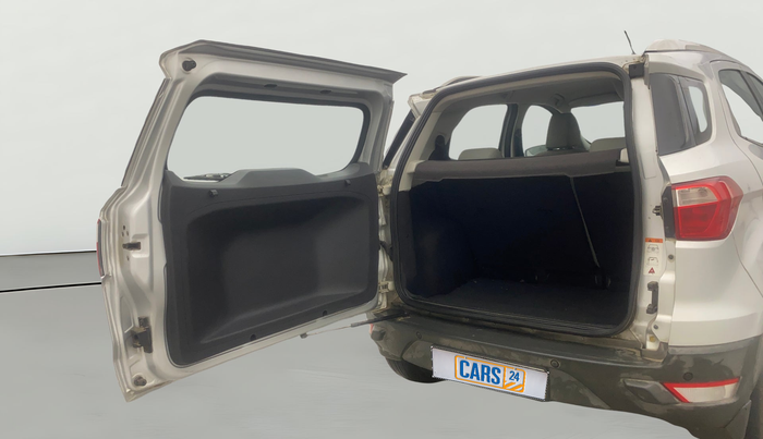 2016 Ford Ecosport TITANIUM 1.5L PETROL, Petrol, Manual, 1,07,587 km, Boot Door Open