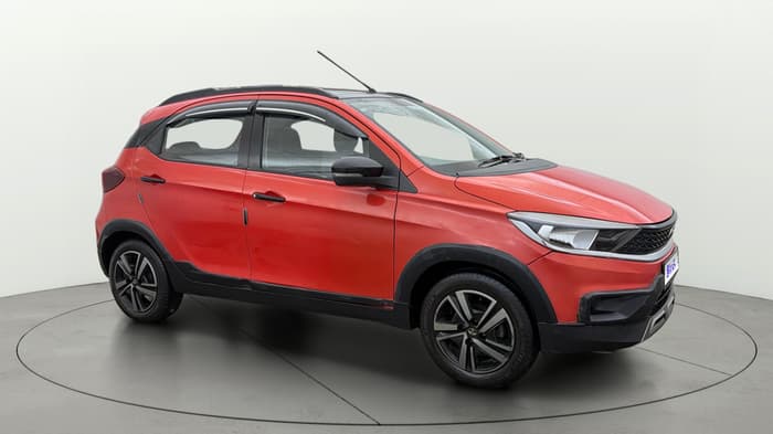 2021 Tata Tiago XZ PLUS CNG, CNG, Manual, 24,495 km, Right Front Diagonal