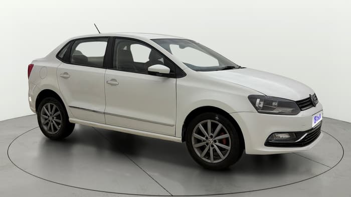 2019 Volkswagen Ameo HIGHLINE PLUS 1.0L 16 ALLOY, Petrol, Manual, 93,325 km, Right Front Diagonal
