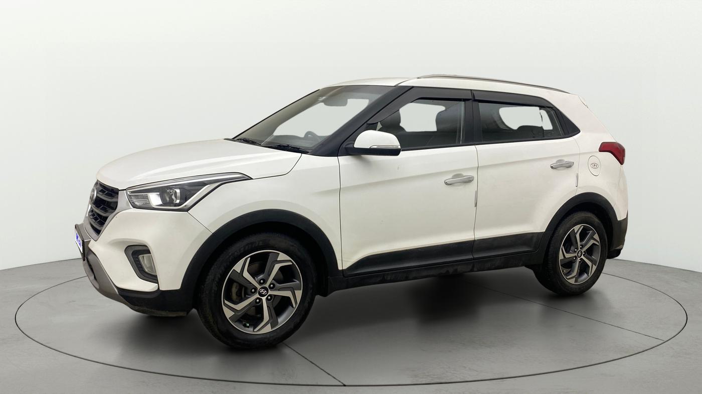 2018 Hyundai Creta SX AT 1.6 PETROL, Petrol, Automatic, 79,777 km, Left Front Diagonal