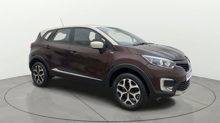2017 Renault Captur RXT PETROL DUAL TONE, Petrol, Manual, 53,644 km, Right Front Diagonal