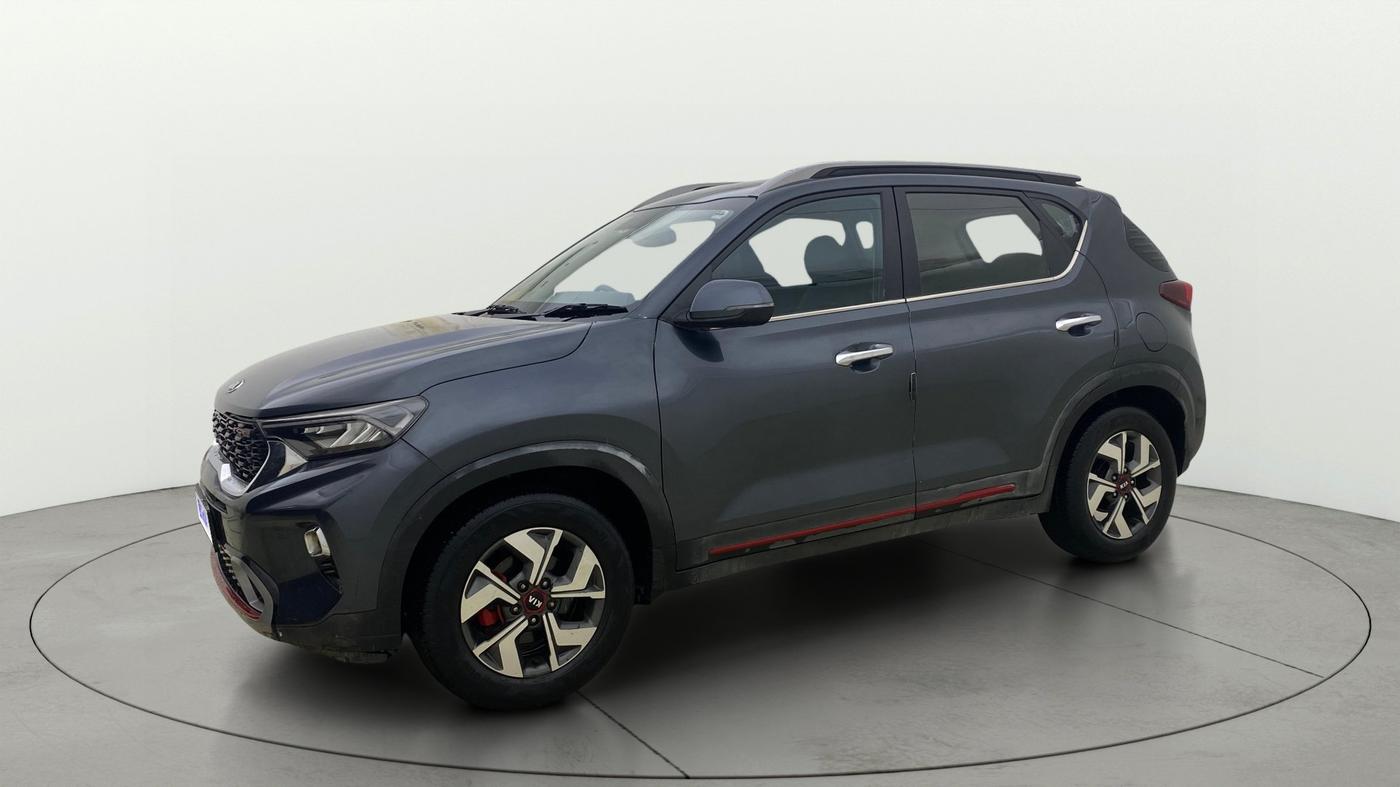 2020 KIA SONET GTX PLUS 1.0 IMT, Petrol, Manual, 71,064 km, Left Front Diagonal