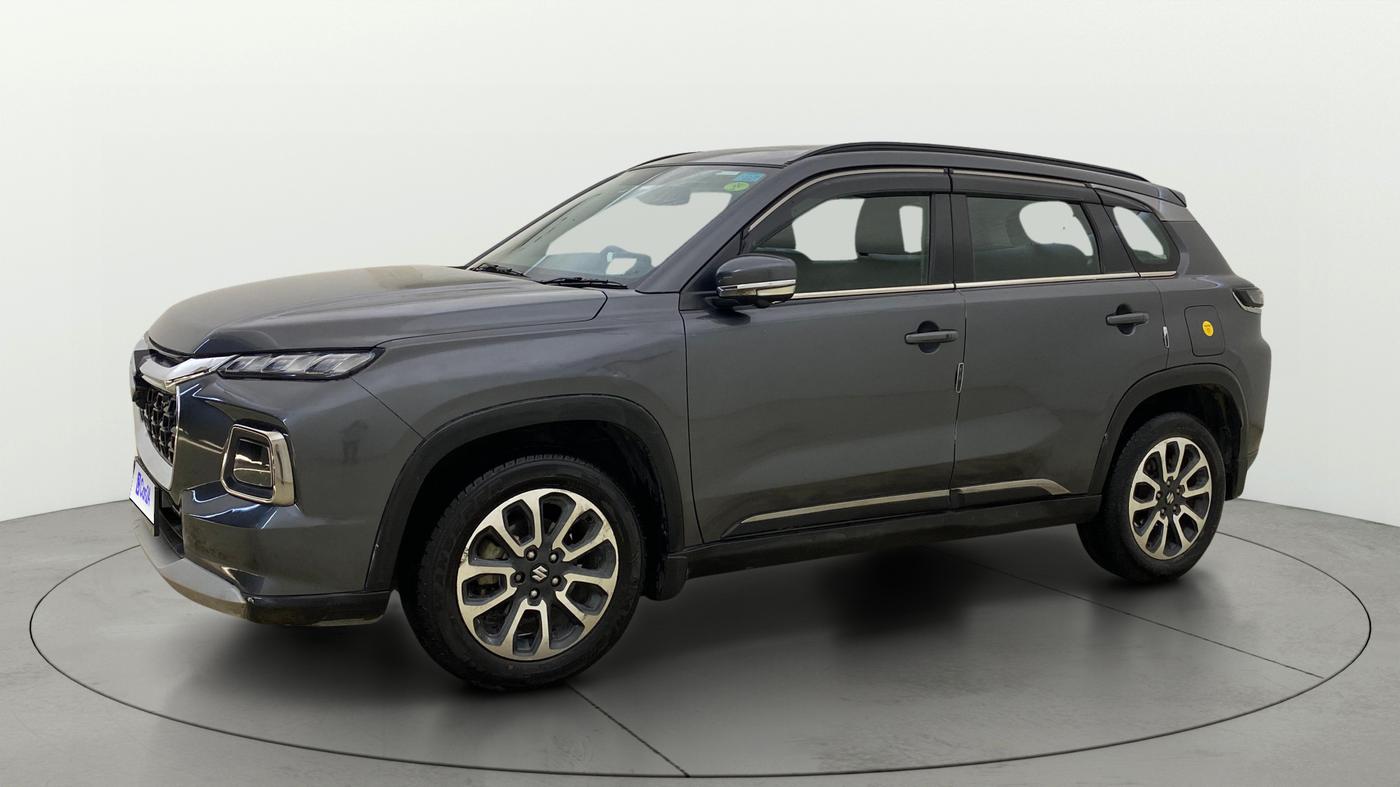 2023 Maruti Grand Vitara ALPHA SMART HYBRID AT, Petrol, Automatic, 63,704 km, Left Front Diagonal