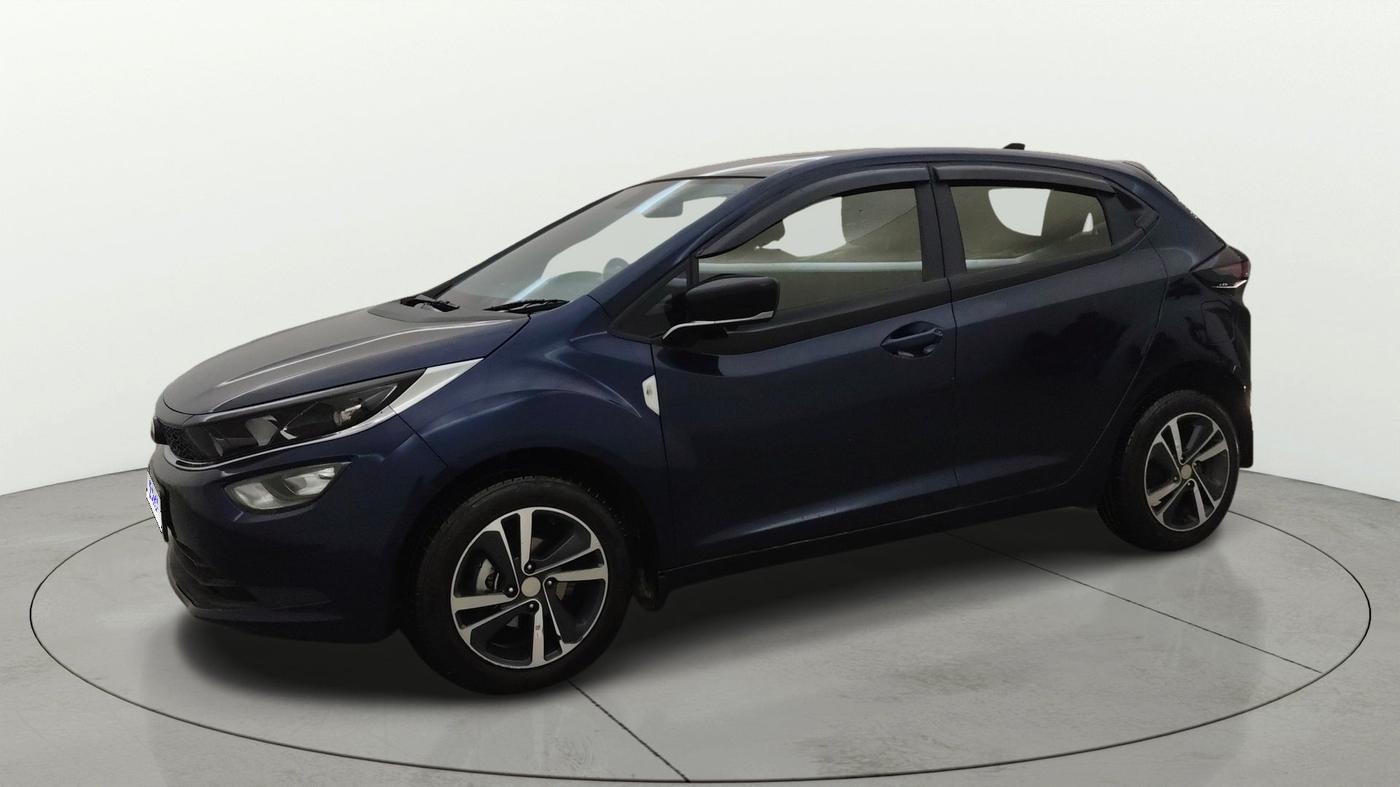 2024 Tata ALTROZ XZA + SUNROOF, Petrol, Automatic, 13,097 km, Left Front Diagonal