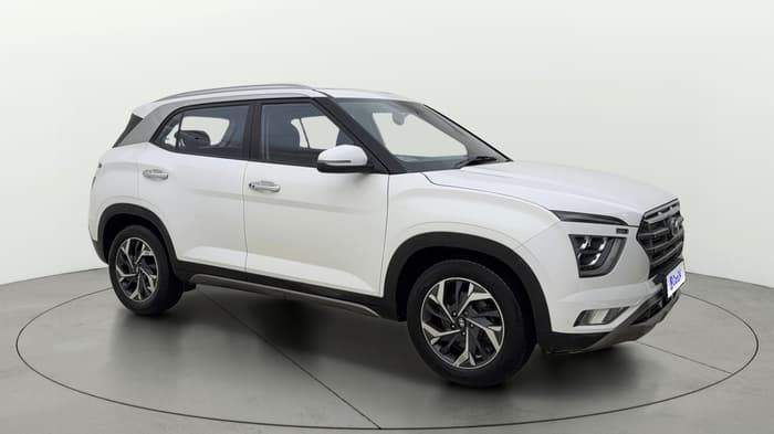 2020 Hyundai Creta SX (O) AT 1.5 DIESEL, Diesel, Automatic, 1,27,881 km, Right Front Diagonal