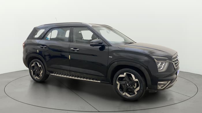 2023 Hyundai ALCAZAR  SIGNATURE (O) DCT 1.5 PETROL 6STR, Petrol, Automatic, 31,180 km, Right Front Diagonal