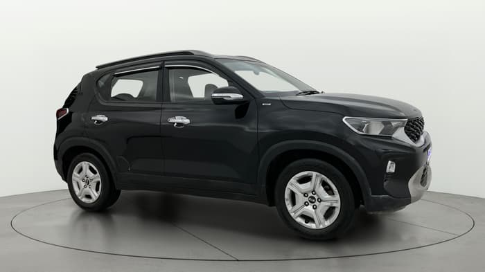 2020 KIA SONET HTK PLUS 1.0 IMT, Petrol, Manual, 97,767 km, Right Front Diagonal