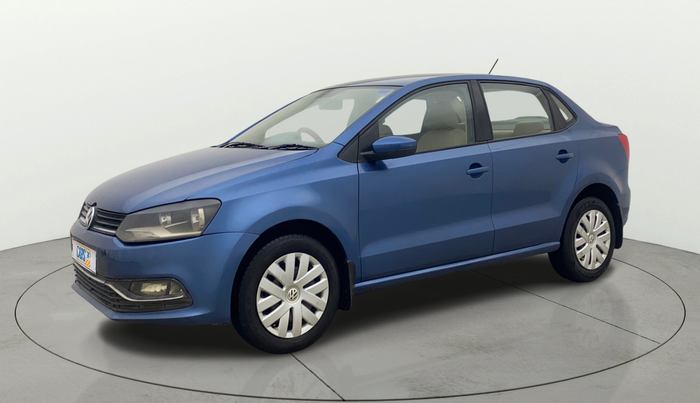 2016 Volkswagen Ameo COMFORTLINE 1.2L, Petrol, Manual, 1,40,751 km, Left Front Diagonal
