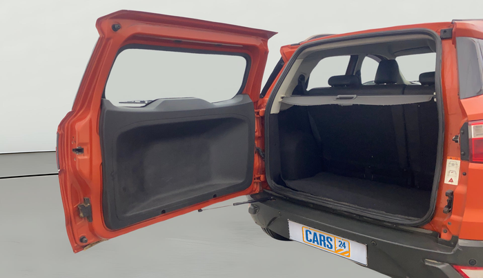 2015 Ford Ecosport TITANIUM 1.5L PETROL AT, Petrol, Automatic, 1,48,543 km, Boot Door Open