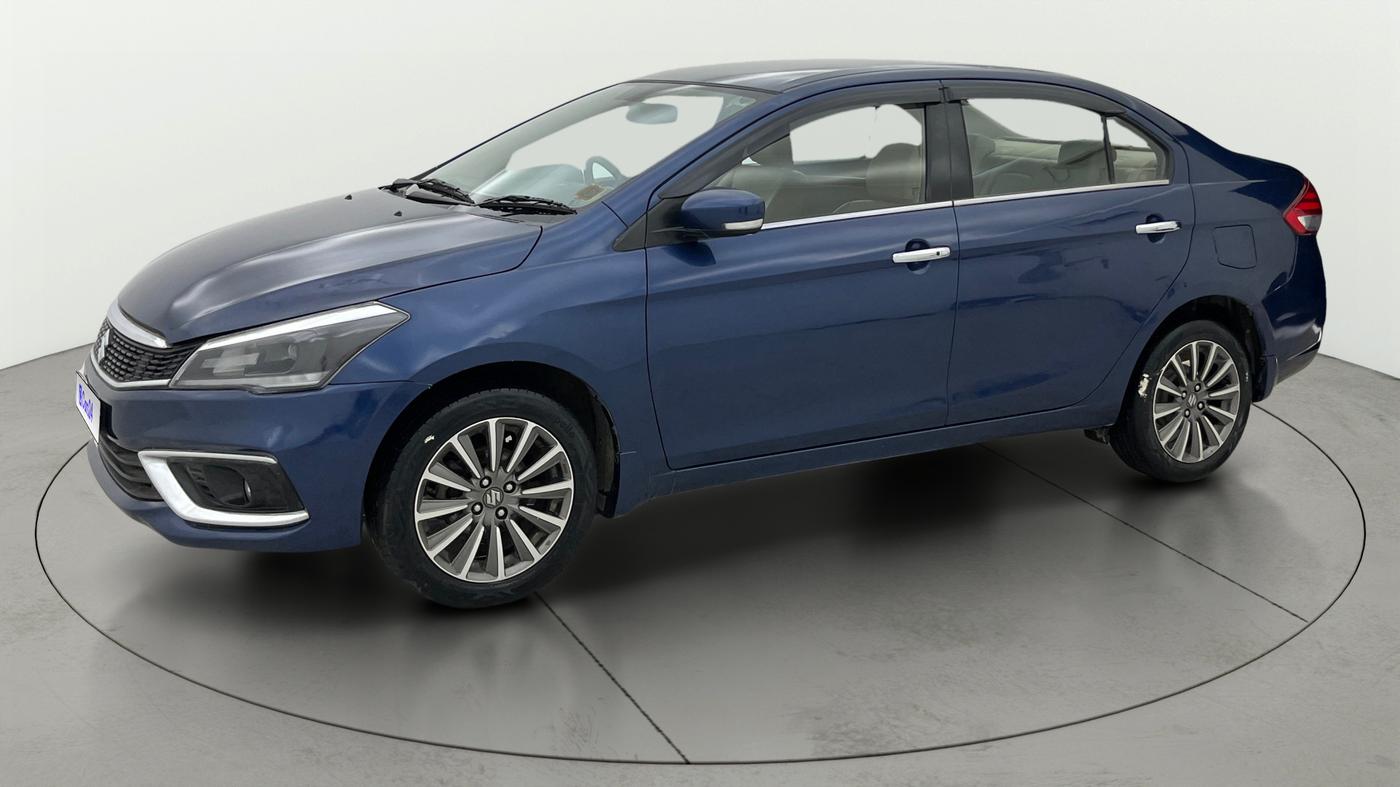 2019 Maruti Ciaz ALPHA  AT 1.5 SHVS PETROL, Petrol, Automatic, 56,065 km, Left Front Diagonal