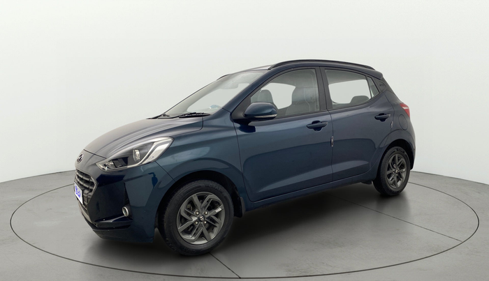 2021 Hyundai GRAND I10 NIOS SPORTZ AMT 1.2 KAPPA VTVT, Petrol, Automatic, 23,394 km, Left Front Diagonal