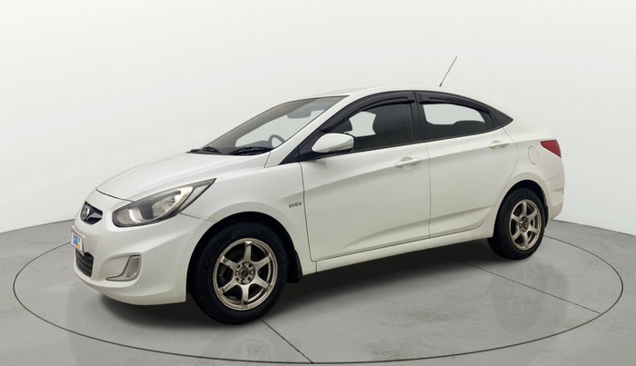 2013 Hyundai Verna FLUIDIC VTVT 1.6 EX AT, Petrol, Automatic, 91,928 km, Left Front Diagonal