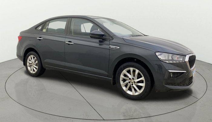2022 Skoda SLAVIA AMBITION 1.0L TSI AT, Petrol, Automatic, 39,996 km, Right Front Diagonal