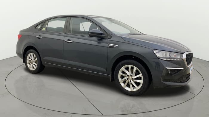 2022 Skoda SLAVIA AMBITION 1.0L TSI AT, Petrol, Automatic, 40,074 km, Right Front Diagonal