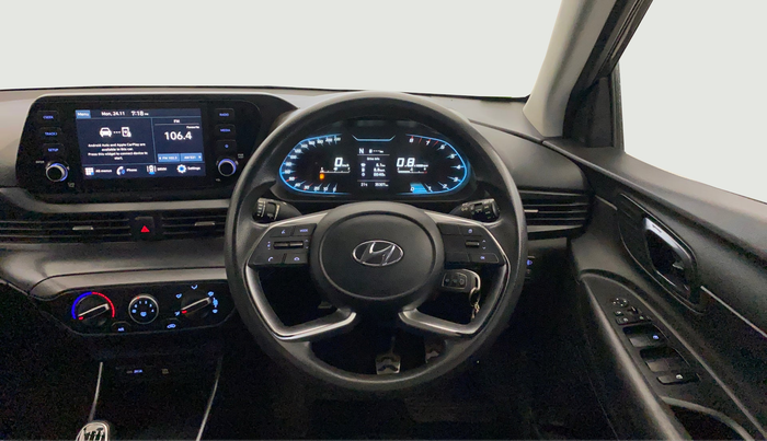 2021 Hyundai NEW I20 SPORTZ 1.0T GDI IMT, Petrol, Manual, 35,299 km, Steering Wheel Close Up