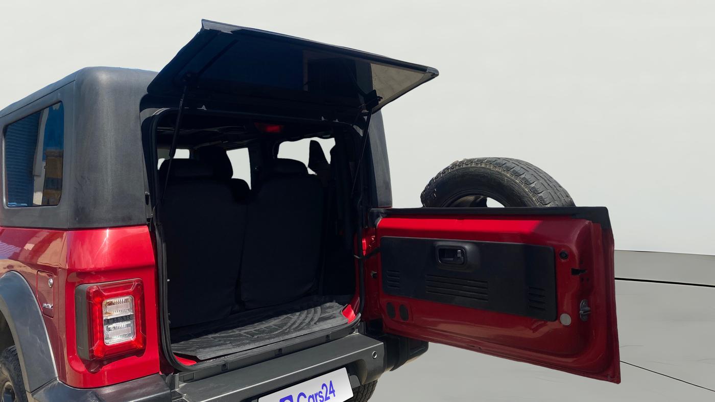 2022 Mahindra Thar LX HT PETROL 4WD MT, Petrol, Manual, 53,306 km, Boot Door Open