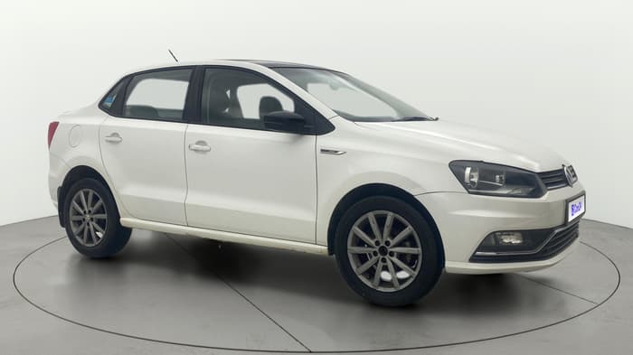 2019 Volkswagen Ameo HIGHLINE PLUS 1.5L AT 16 ALLOY, Diesel, Automatic, 57,955 km, Right Front Diagonal