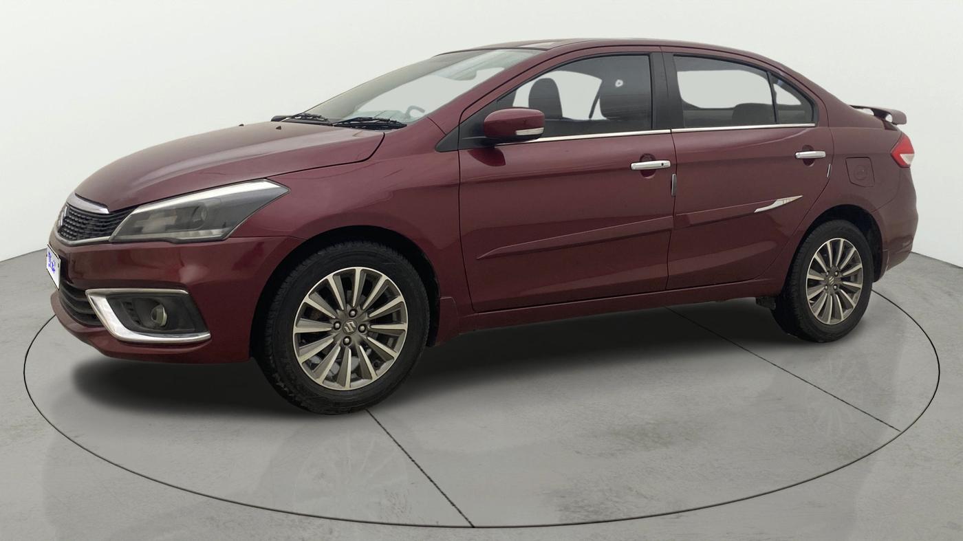 2019 Maruti Ciaz ALPHA  AT 1.5 SHVS PETROL, Petrol, Automatic, 60,463 km, Left Front Diagonal