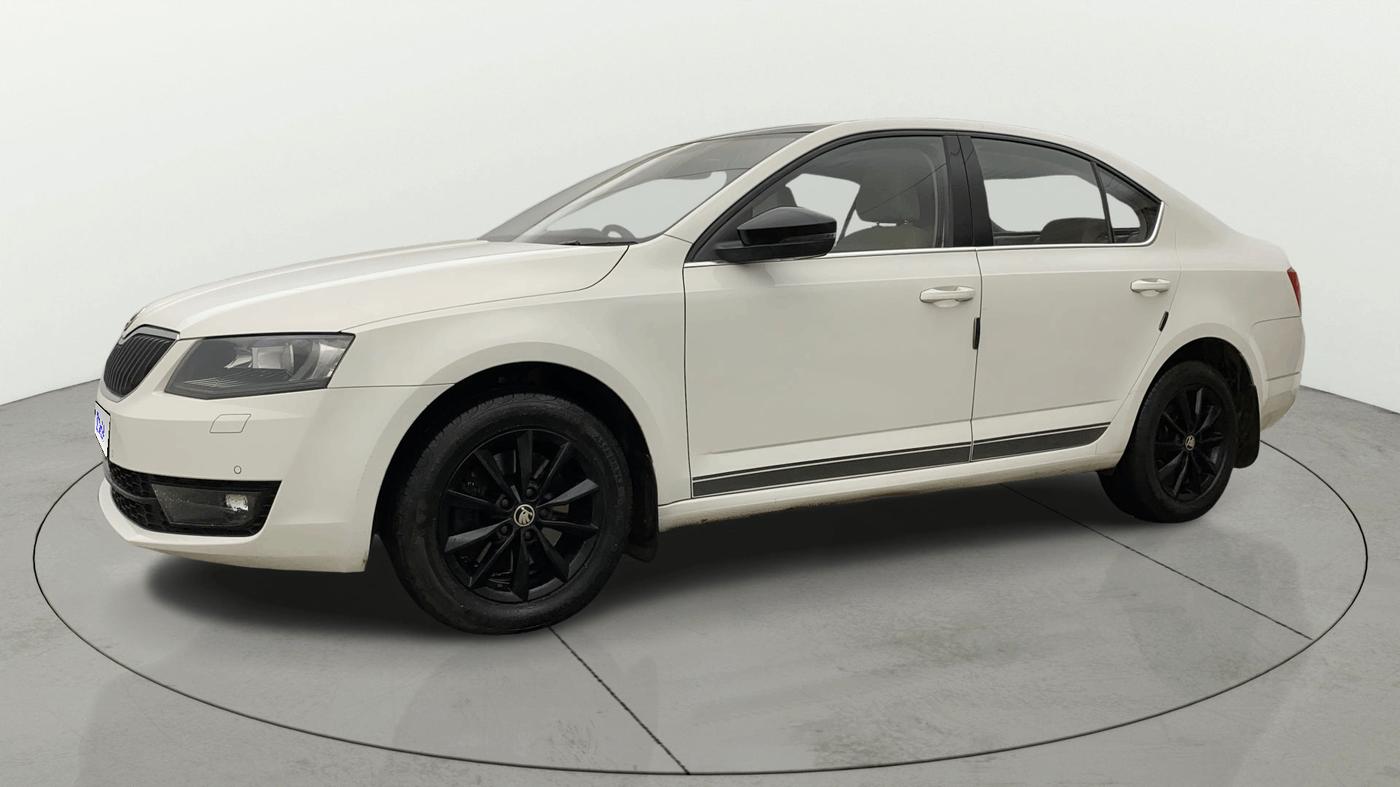 2017 Skoda Octavia STYLE PLUS AT 1.8 TSI, Petrol, Automatic, 50,858 km, Left Front Diagonal
