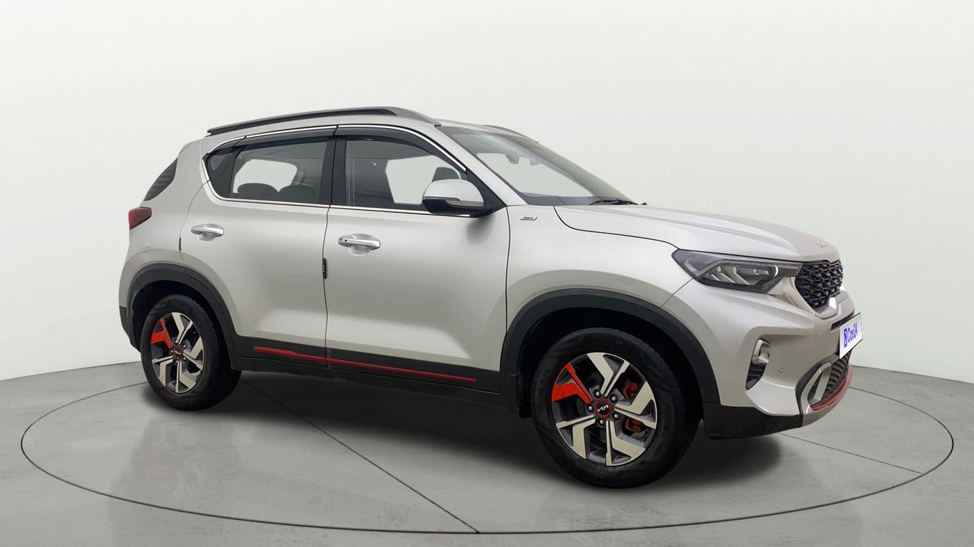 2023 KIA SONET GTX PLUS 1.0 IMT, Petrol, Manual, 22,505 km, Right Front Diagonal