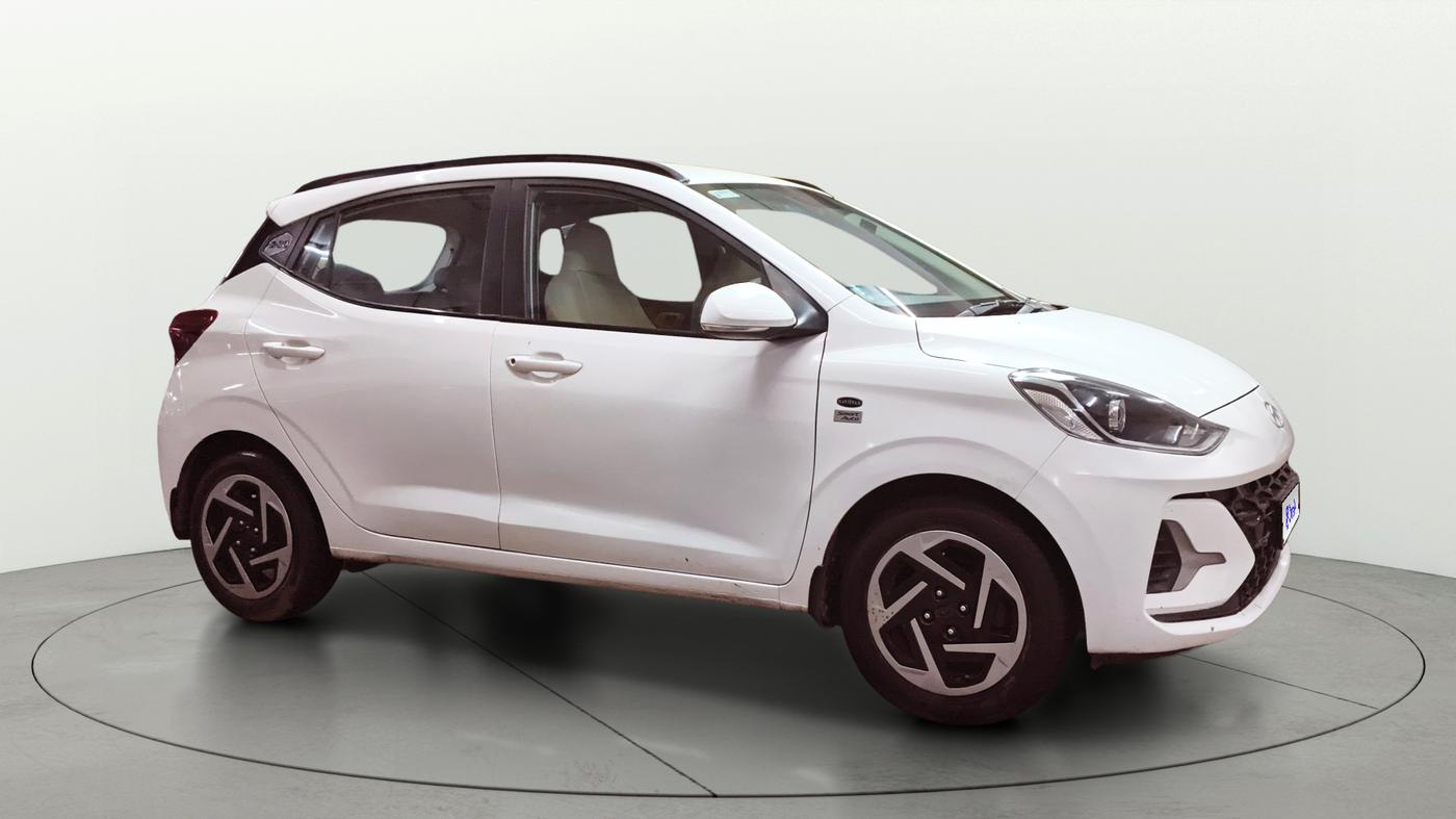 2023 Hyundai GRAND I10 NIOS SPORTZ AMT 1.2 KAPPA VTVT, Petrol, Automatic, 18,951 km, Right Front Diagonal