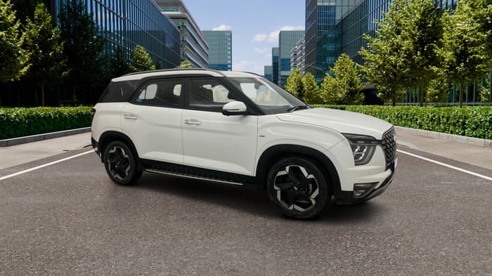 2022 Hyundai ALCAZAR 1.5 SIGNATURE (O) AT 7STR, Diesel, Automatic, 1,33,248 km, Right Front Diagonal