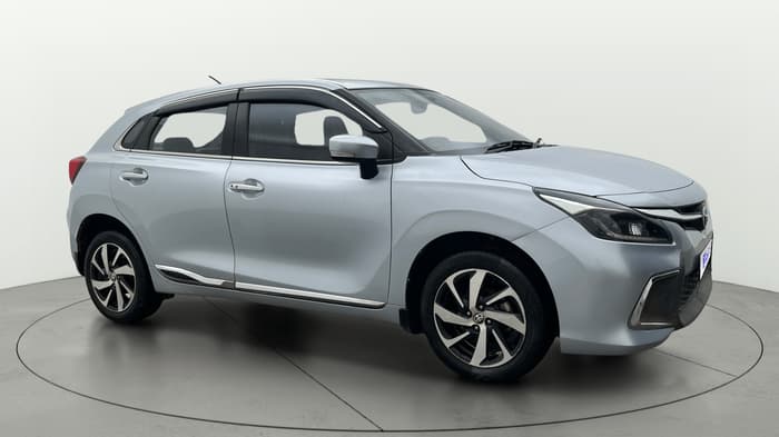 2022 Toyota Glanza G, Petrol, Manual, 73,629 km, Right Front Diagonal