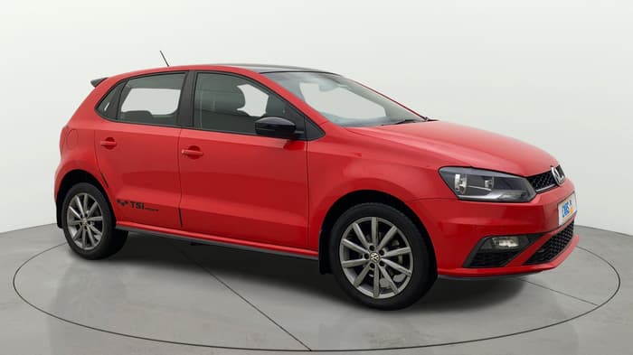 2020 Volkswagen Polo HIGHLINE PLUS 1.0L TSI, Petrol, Manual, 34,800 km, Right Front Diagonal