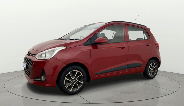 2017 Hyundai Grand i10 SPORTZ (O) AT 1.2 KAPPA VTVT, Petrol, Automatic, 45,928 km, Left Front Diagonal