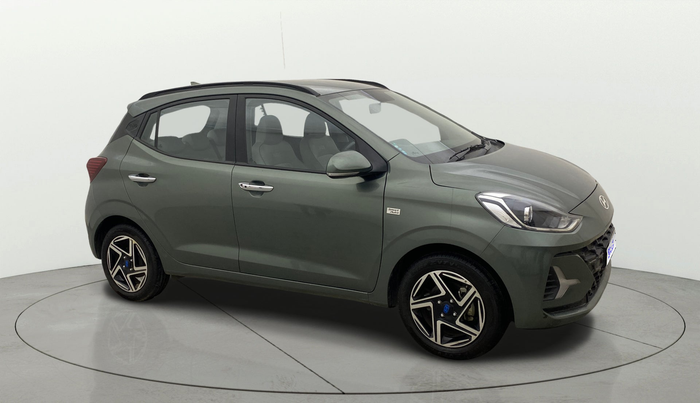 2024 Hyundai GRAND I10 NIOS ASTA AMT 1.2 KAPPA VTVT, Petrol, Automatic, 12,633 km, Right Front Diagonal
