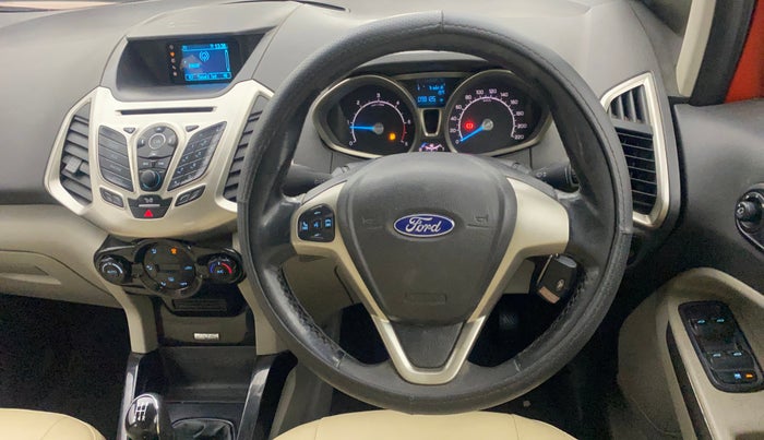 2014 Ford Ecosport TITANIUM 1.5L DIESEL, Diesel, Manual, 98,086 km, Steering Wheel Close Up