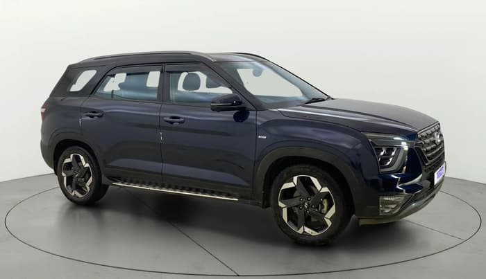 2023 Hyundai ALCAZAR  SIGNATURE (O) DCT 1.5 PETROL 7STR, Petrol, Automatic, 36,279 km, Right Front Diagonal