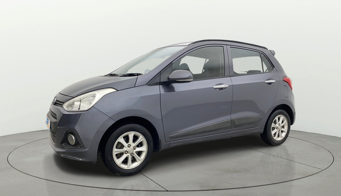 2015 Hyundai Grand i10 ASTA 1.2 KAPPA VTVT, Petrol, Manual, 95,057 km, Left Front Diagonal