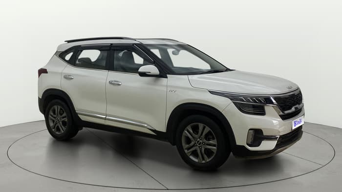2021 KIA SELTOS HTX IVT 1.5 PETROL, Petrol, Automatic, 22,349 km, Right Front Diagonal