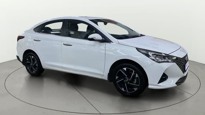 2022 Hyundai Verna SX (O) 1.5 VTVT IVT, Petrol, Automatic, 69,531 km, Right Front Diagonal