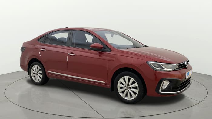 2023 Volkswagen VIRTUS HIGHLINE TSI 1.0 MT, Petrol, Manual, 44,601 km, Right Front Diagonal