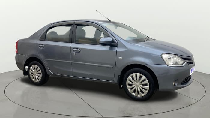 2013 Toyota Etios G, Petrol, Manual, 93,954 km, Right Front Diagonal