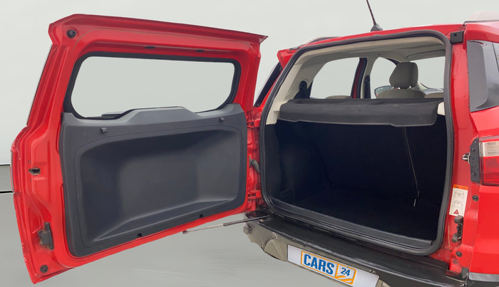 2019 Ford Ecosport TITANIUM + 1.5L PETROL, Petrol, Manual, 1,17,385 km, Boot Door Open