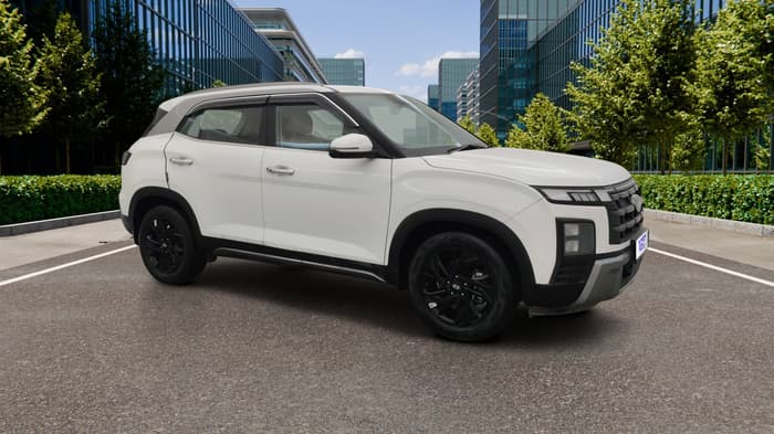 2025 Hyundai Creta S (O) 1.5 PETROL, Petrol, Manual, 9,073 km, Right Front Diagonal