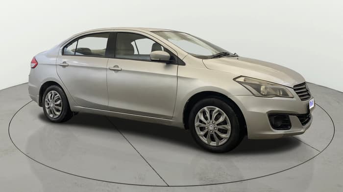 2018 Maruti Ciaz DELTA 1.4 MT PETROL, CNG, Manual, 71,250 km, Right Front Diagonal
