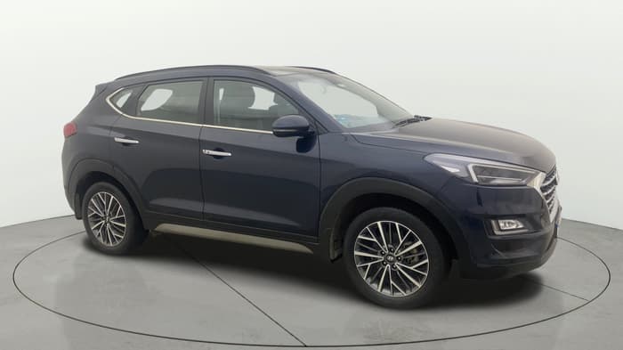 2021 Hyundai Tucson GLS 2WD AT PETROL, Petrol, Automatic, 46,674 km, Right Front Diagonal